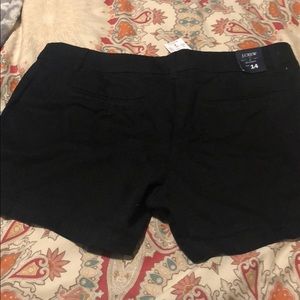 Black Jcrew chino short